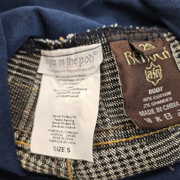 PEA IN THE POD/REROCK Maternity Jeans Size 29 - Picture 4 of 4
